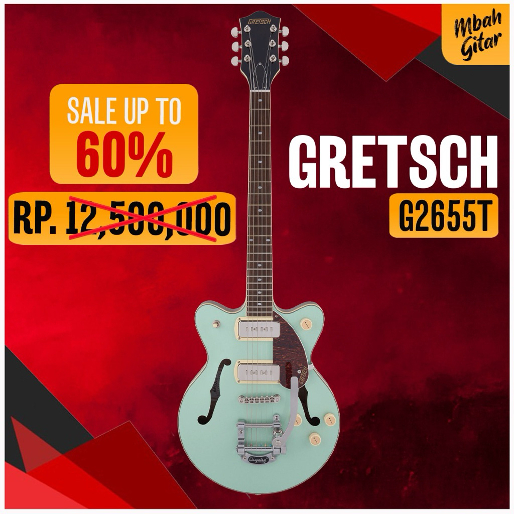 Gretsch G2655T-P90 Streamliner Hollowbody Original