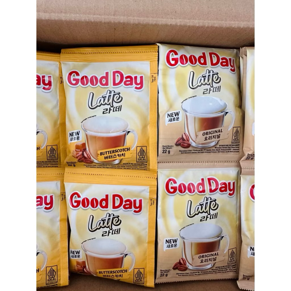 

Good Day Latte Original Butterscotch isi 10 sachet