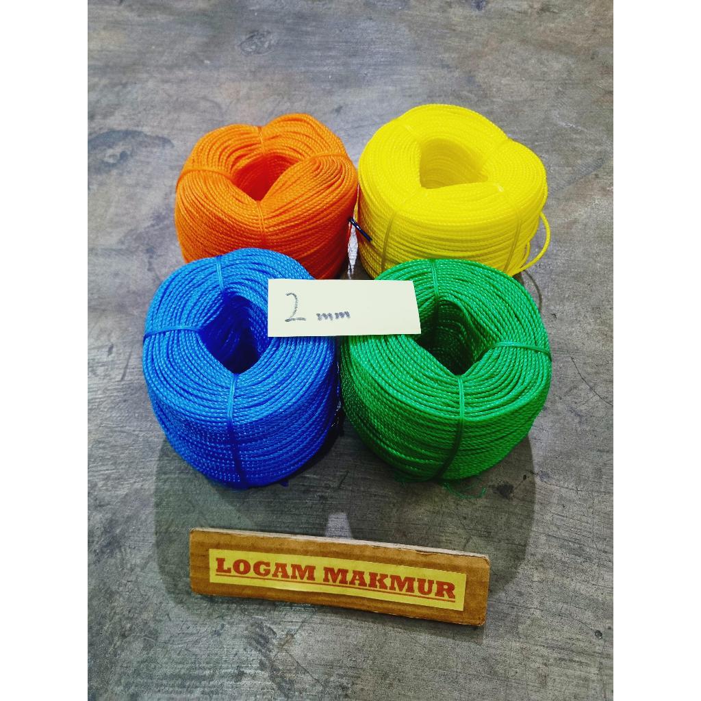 1 ROL 220 METER - TALI TAMPAR PLASTIK 2MM & 3MM (SEAGULL ORIGINAL)