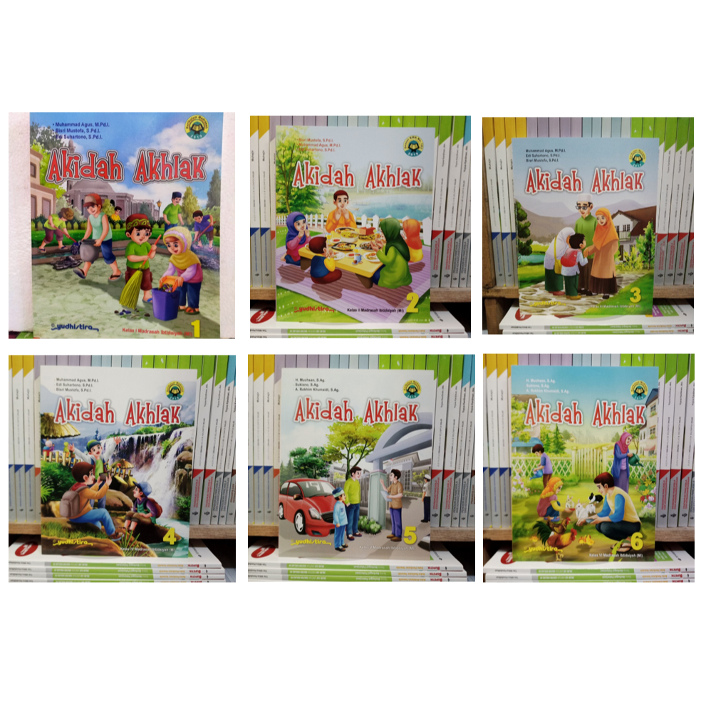 AKIDAH AKHLAK KELAS 1-6 PENERBIT YUDHISTIRA