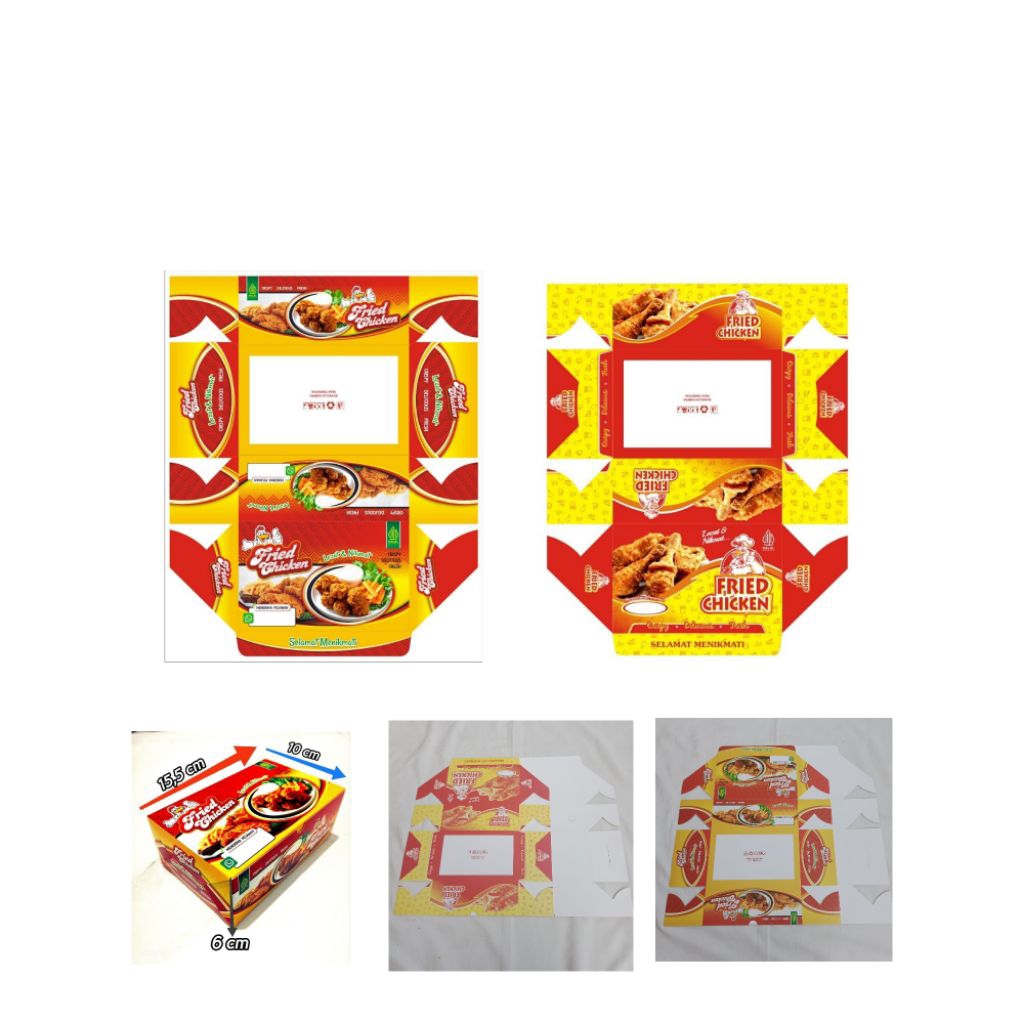 

(ivory) DUS FRIED CHICKEN//BOX FRIED CHICKEN//KEMASAN FRIED CHICKEN