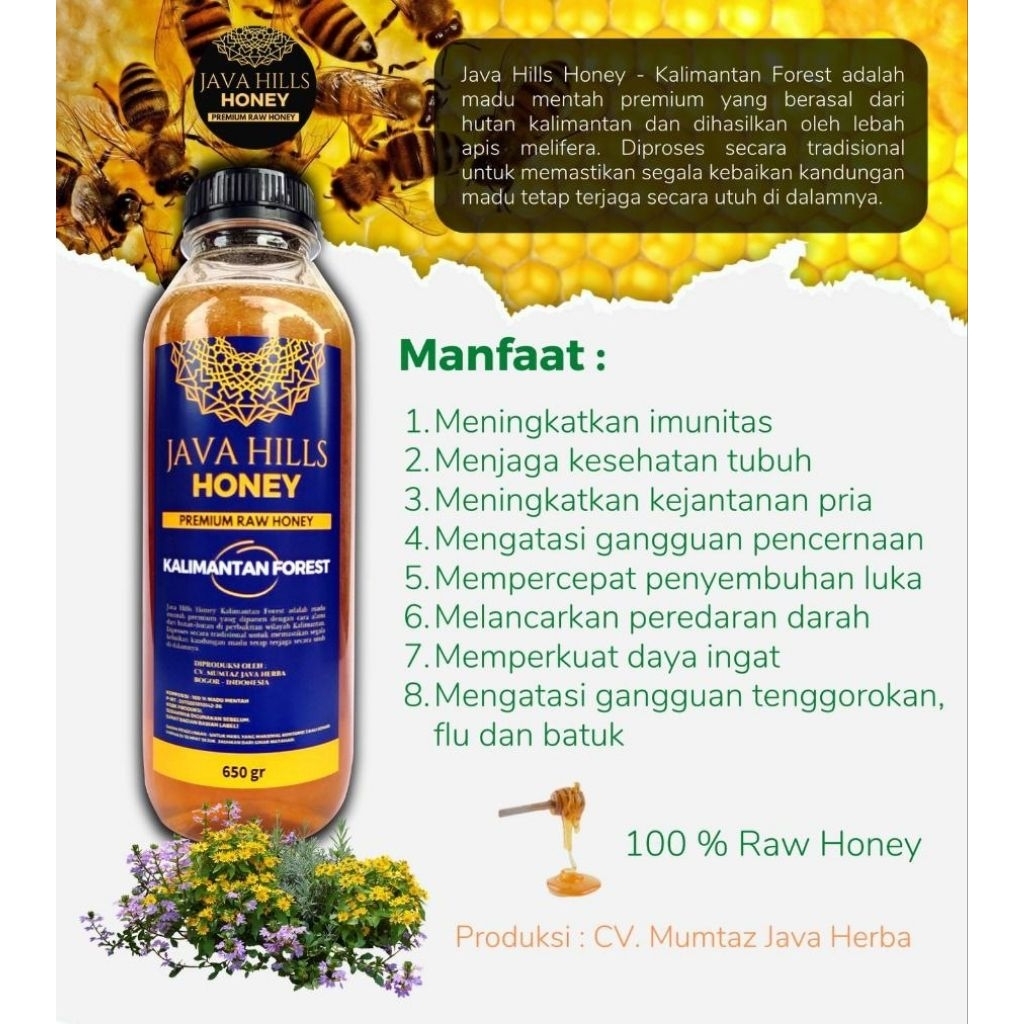 

MADU KALIMANTAN JAVA HILLS HONEY