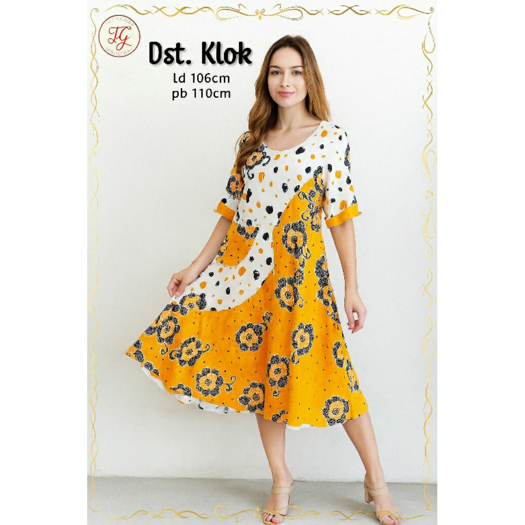 Kartika Batik Daster Dress Klok Payung