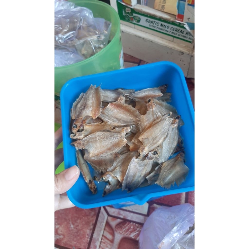 

ikan / iwak sepat kering khas nagara tidak asin