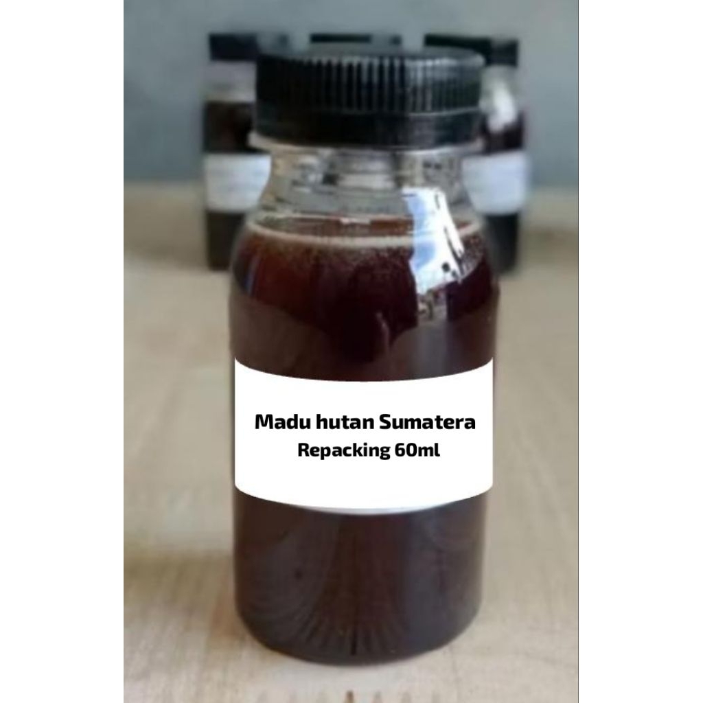 

madu hutan Sumatera kemasan souvenir