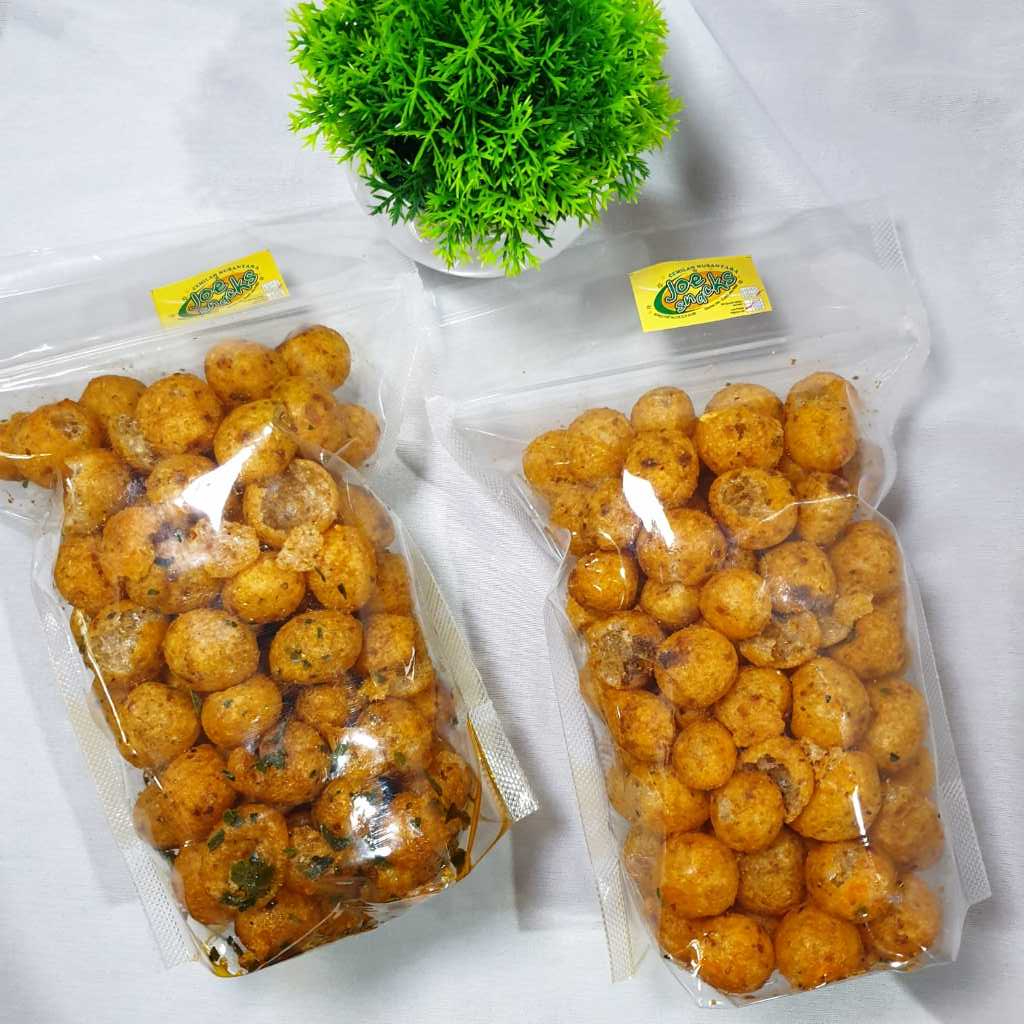 

Cimol Kering/ Cimol Pedas/ Moring Pedas/ Cimol daun jeruk/ Cimol pedas daun jeruk/ Cimol mini 150gram