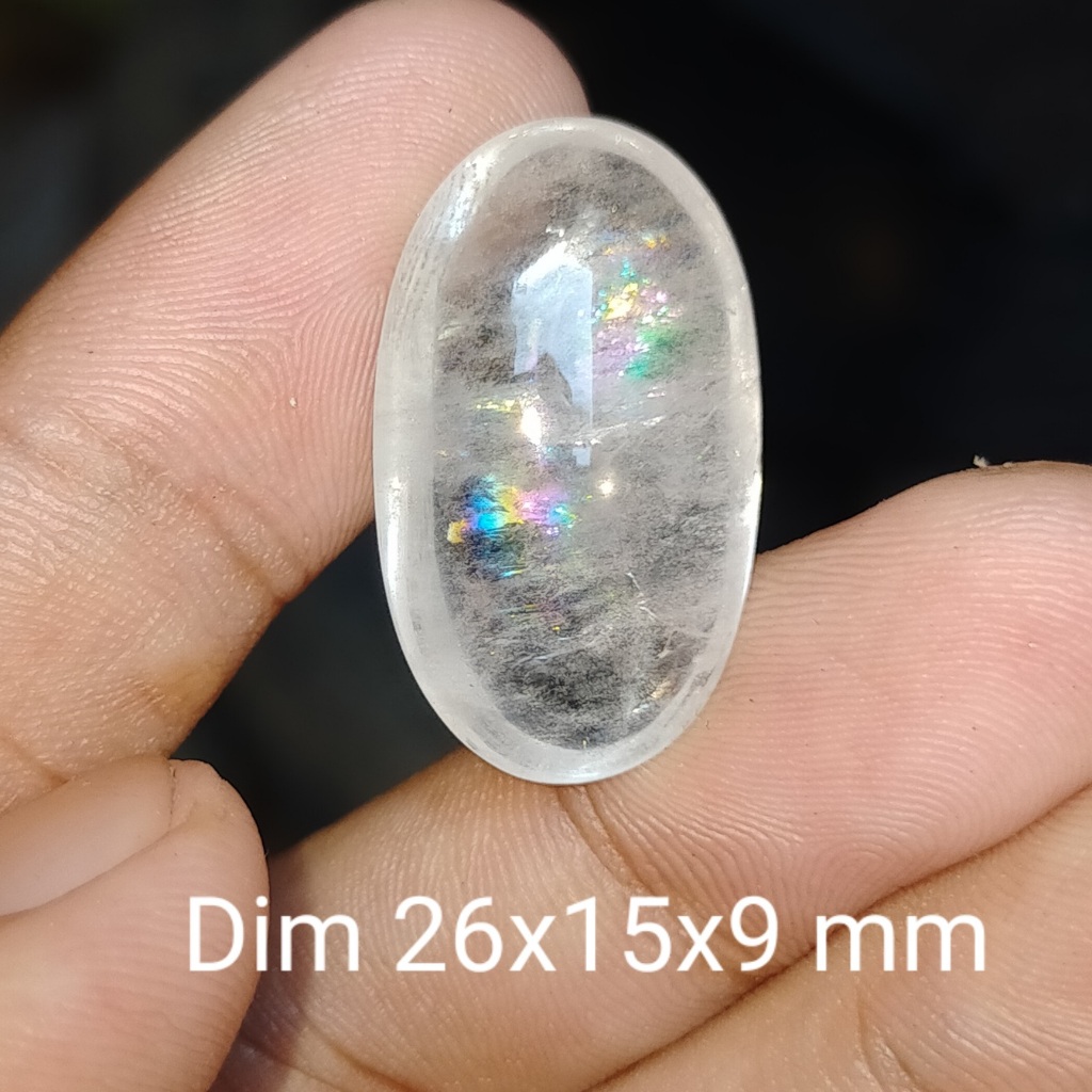 KECUBUNG PELANGI PUTIH ASLI cek batu lainnya yaman api wulung opal bacan amethys kalimaya shopee liv