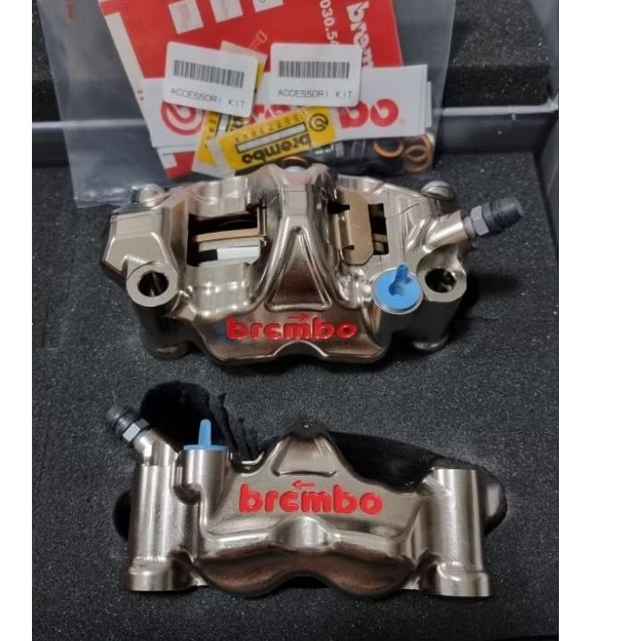KALIPER BREMBO GP4RX CNC CHROME ITALY
