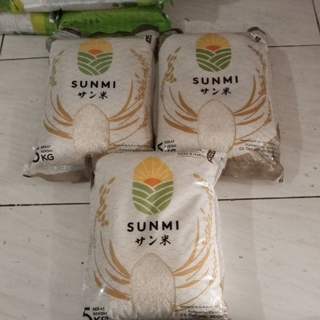

Beras Sunmi bundling 3x5kg -free ongkir