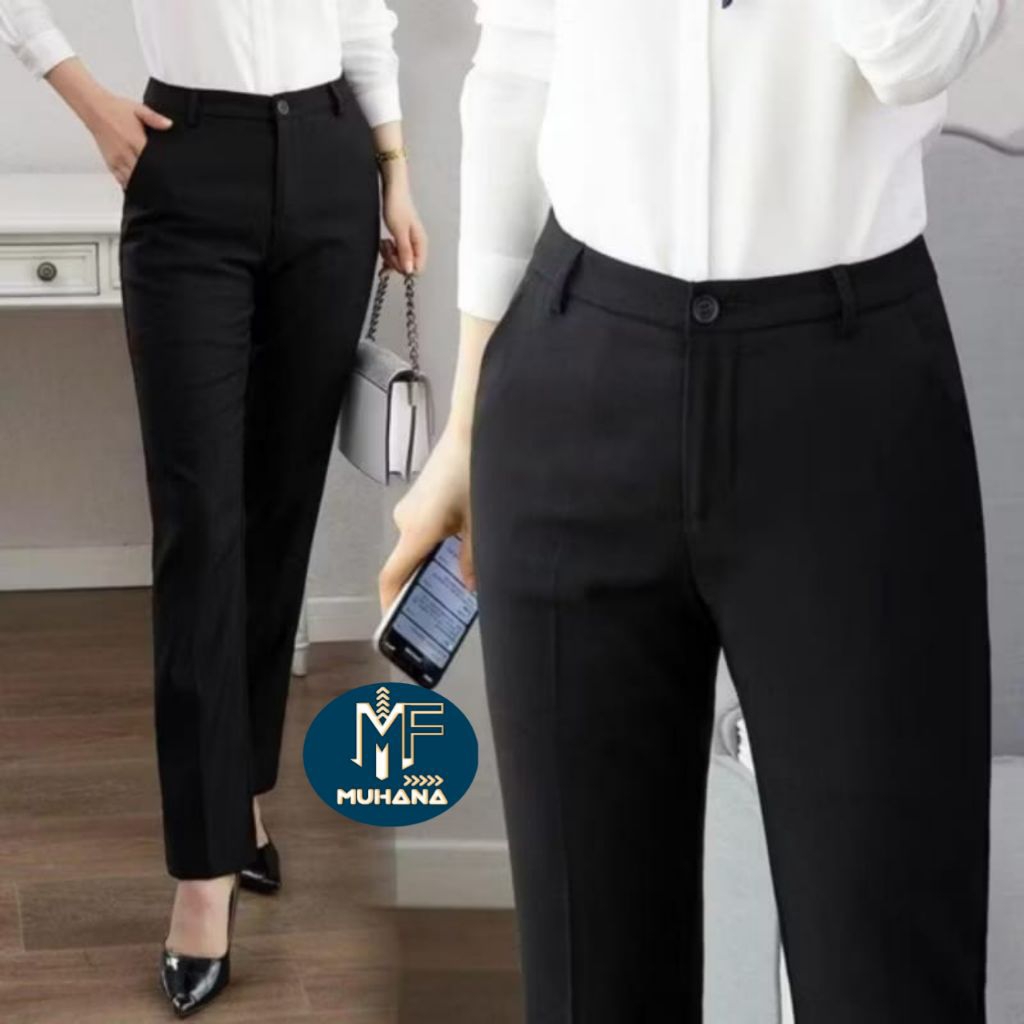 CELANA KERJA KANTOR WANITA/CELANA KANTOR KERJA WANITA/CELANA PANJANG/Celana wanita kantor/celana kan