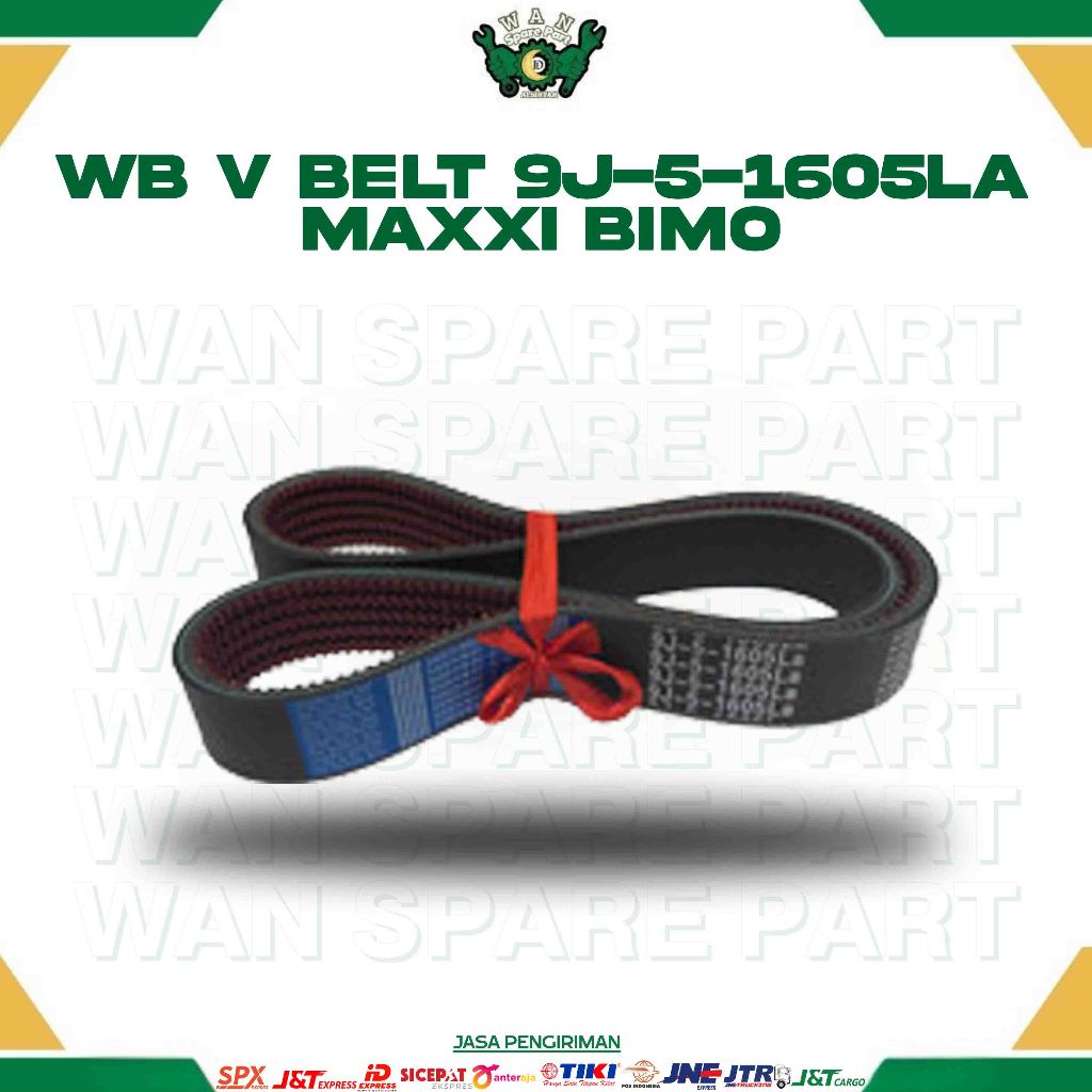 WB V BELT 9J-5-1605La MAXXI BIMO for COMBINE HARVESTER WAN SPAREPART
