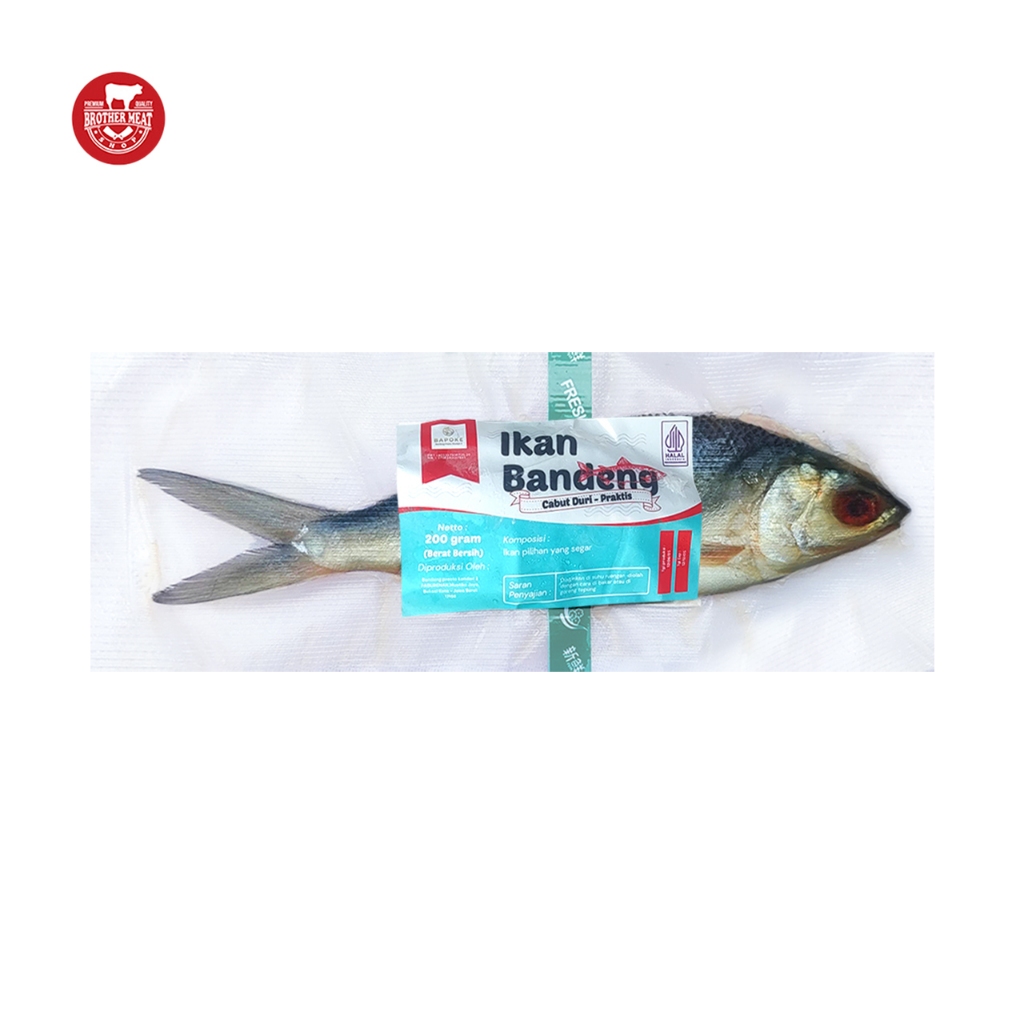 

Bapoke Ikan Bandeng Cabut Duri Mentah Frozen - Brothermeatshop