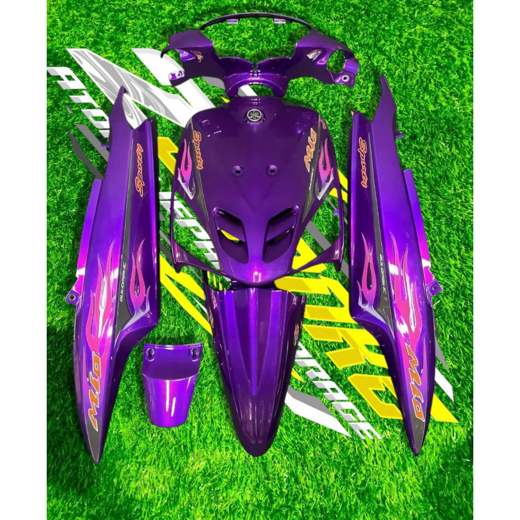 body bodi mio sporty body halus full set yamaha mio mio sporty mio lama ungu monlight pink set stike