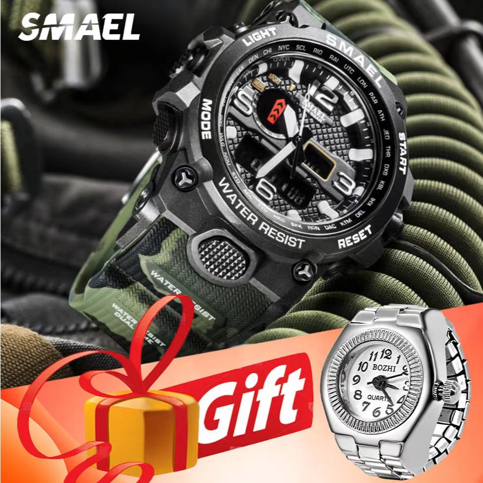 SMAEL 1545D MC Jam Tangan Mekanik Otomatis Pria,Jam Tangan Mekanik Otomatis Tahan Air,Jam Tangan Mek