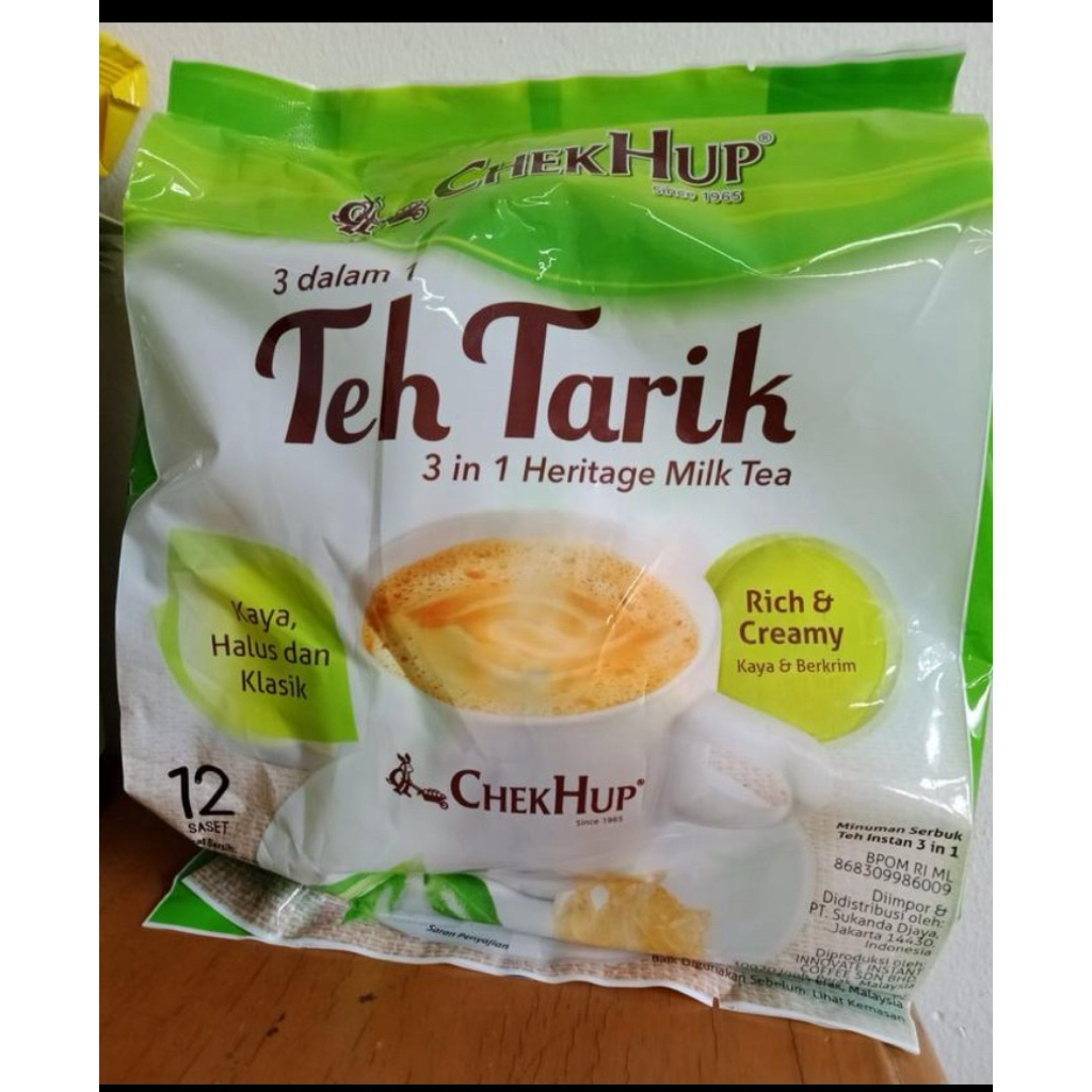 

Chek Hup Teh Tarik 3in1 Malaysia Tea