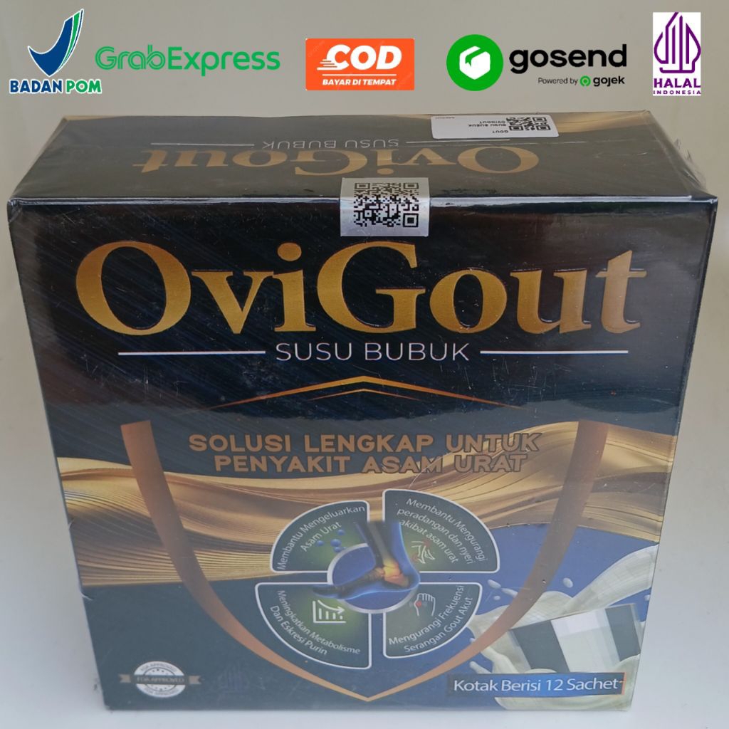 

OVIGOUT SUSU HERBAL ASAM URAT REDAKAN NYERI SENDI TURUNKAN KADAR ASAM URAT