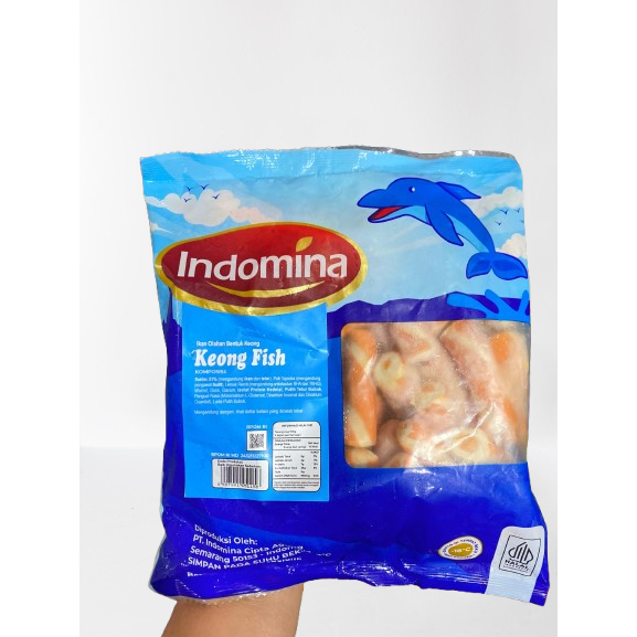 

INDOMINA KEONG FISH 500 gr 500 gram / TERLARIS / IKAN OLAHAN / TOPPING SEBLAK / AYU PUTRI FROZEN FOOD
