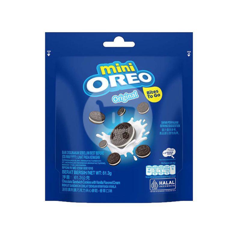 

Oreo Mini Biskuit Krim Vanila Original 61.3 g