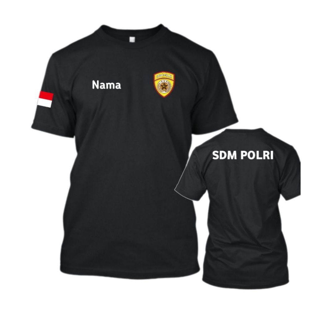 KAOS SDM POLRI//TSHIRT NEW