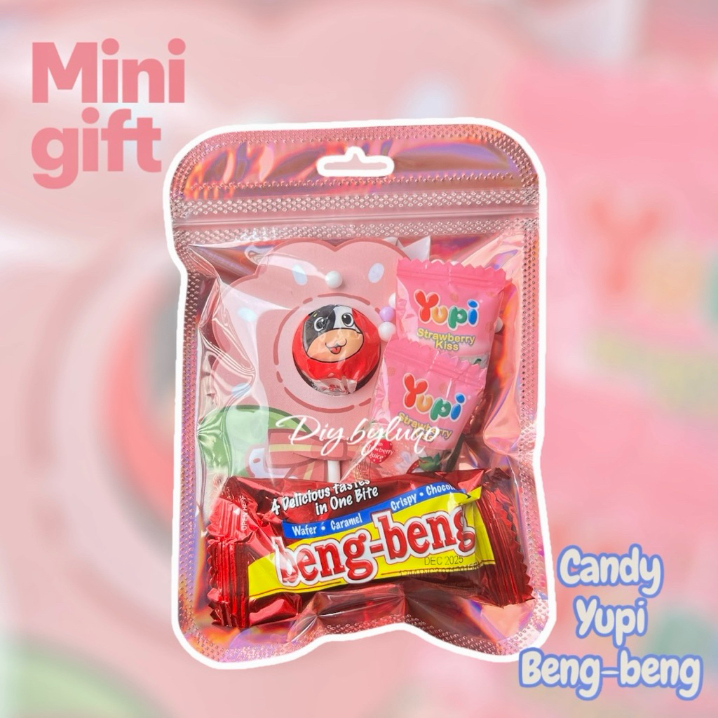 

MINI GIFT/CANDY/LOLLIPOP Hadiah Ulang Tahun, Wisuda, Anniversary | Kado Permen | Birthday Candy | Freebies | Milkita | Yup