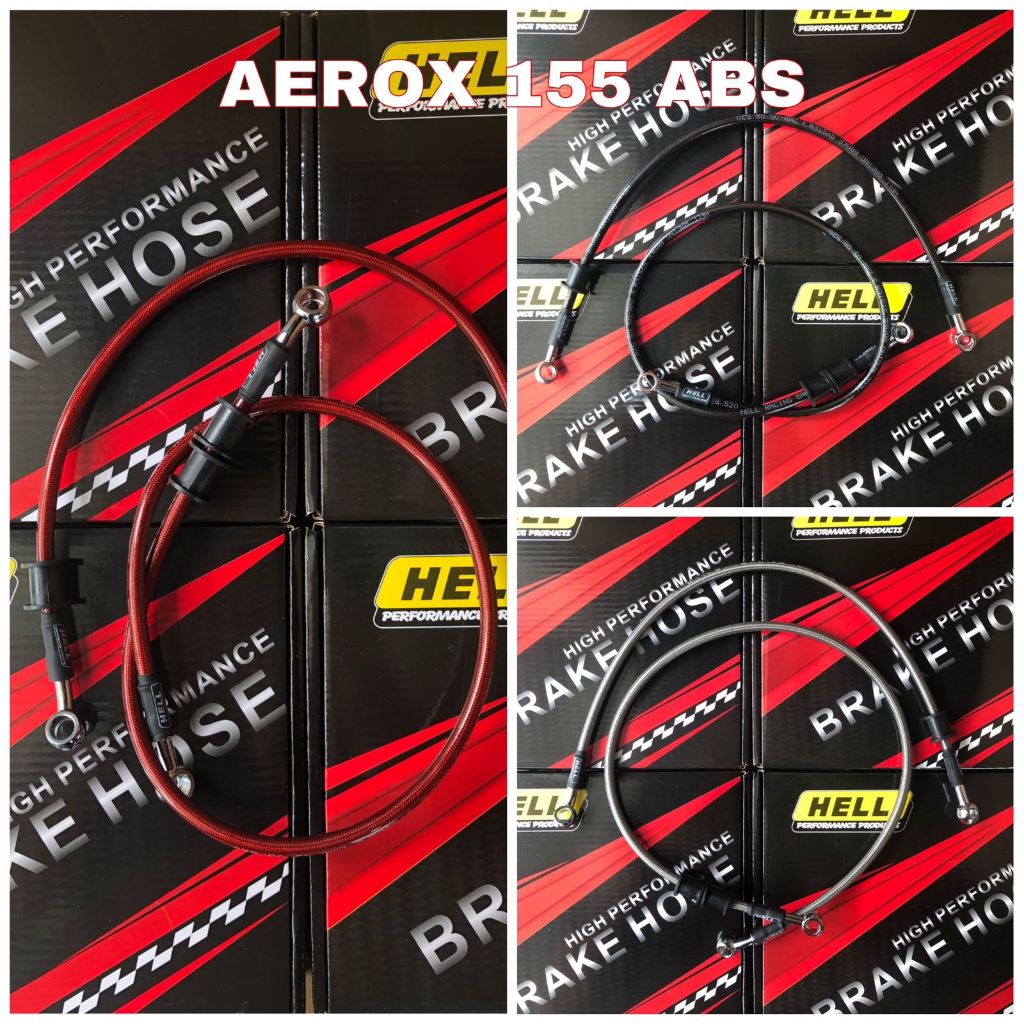 selang rem hell original set depan belakang nmax aerox yamaha pcx 150 pcx 160 adv 150 cbs ABS IMPORT