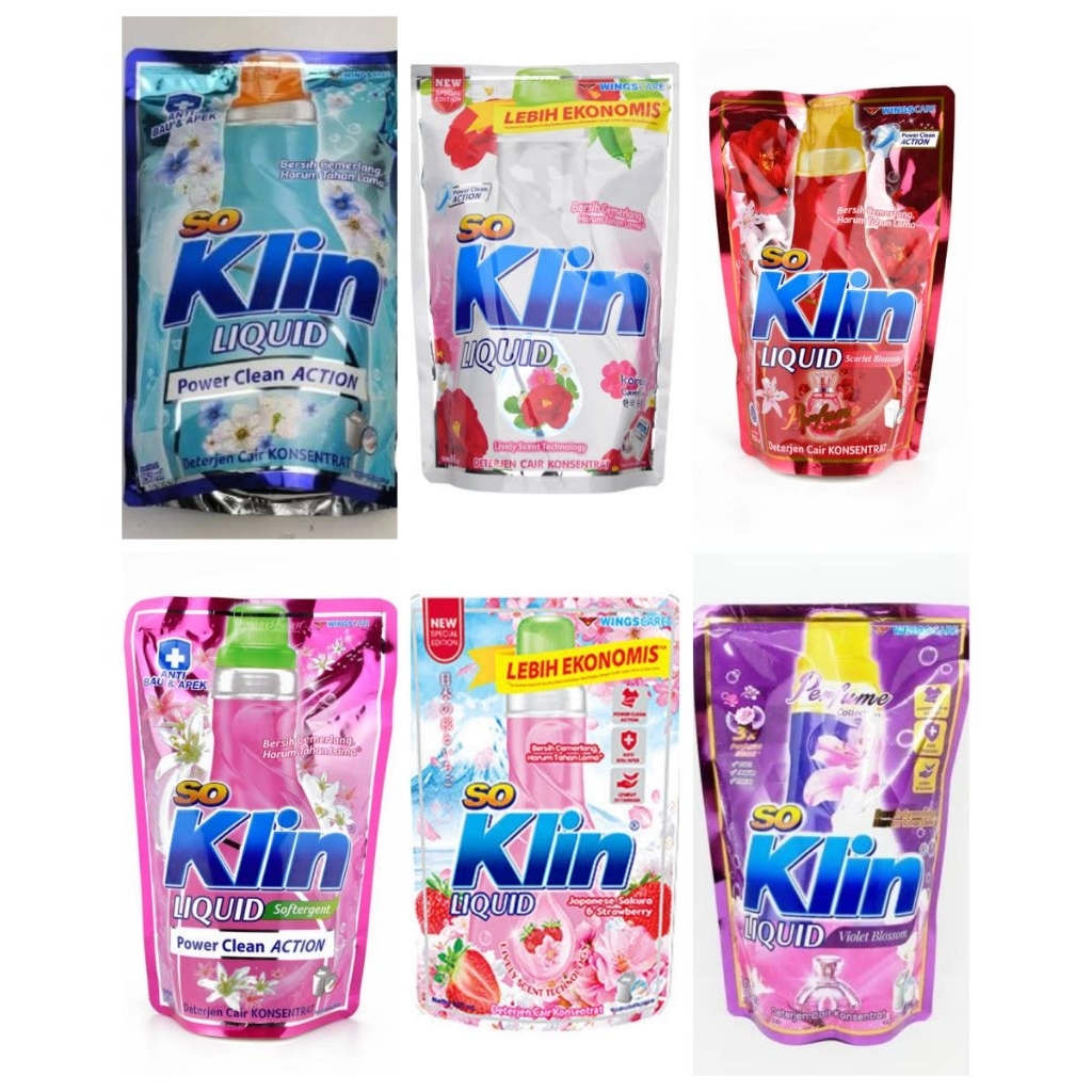 Deterjen Cair So Klin Liquid