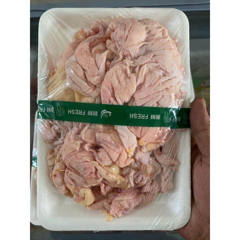 

kulit ayam tanpa tulang tanpa daging 500g