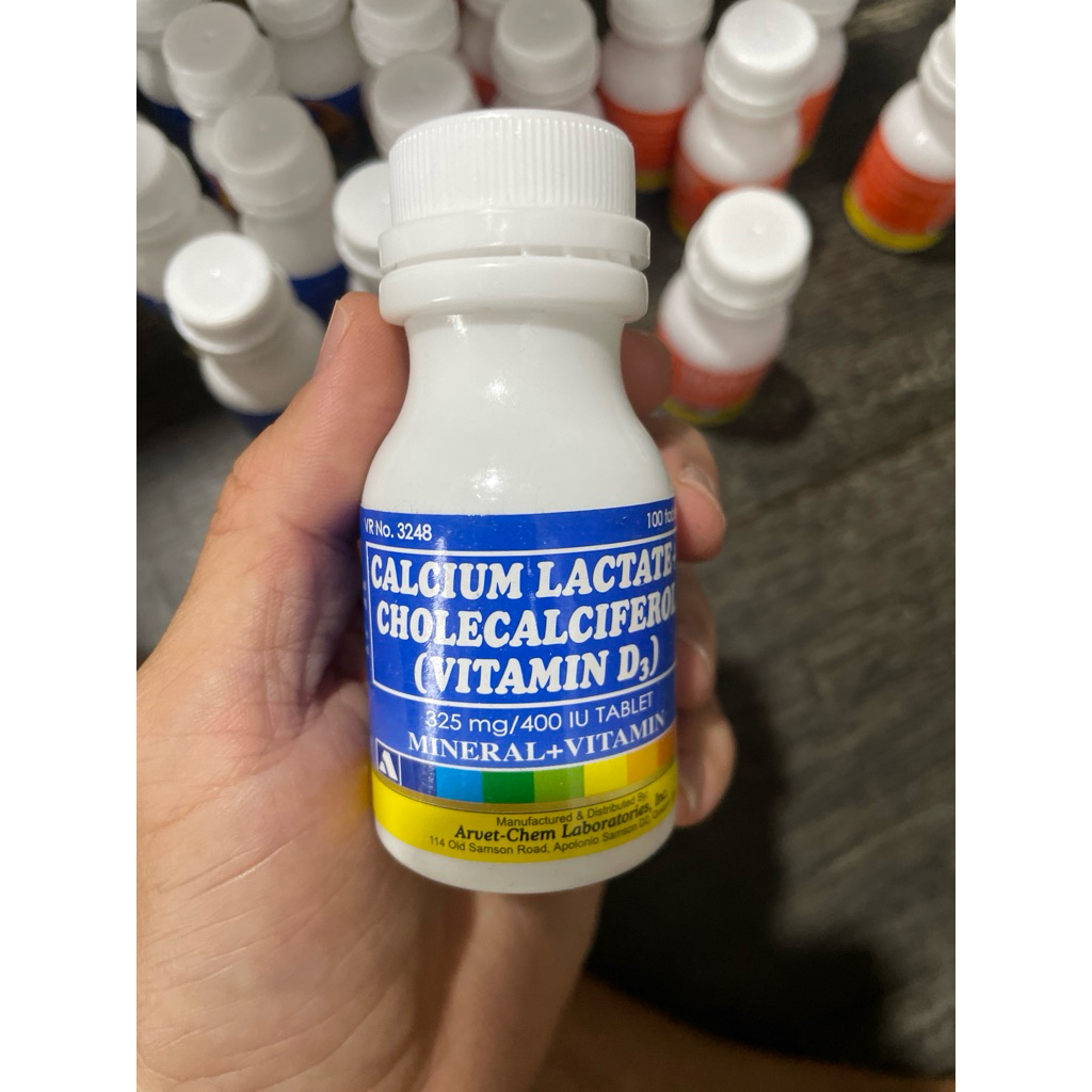 Kalsium lactate vitamin d3 untuk ayam aduan