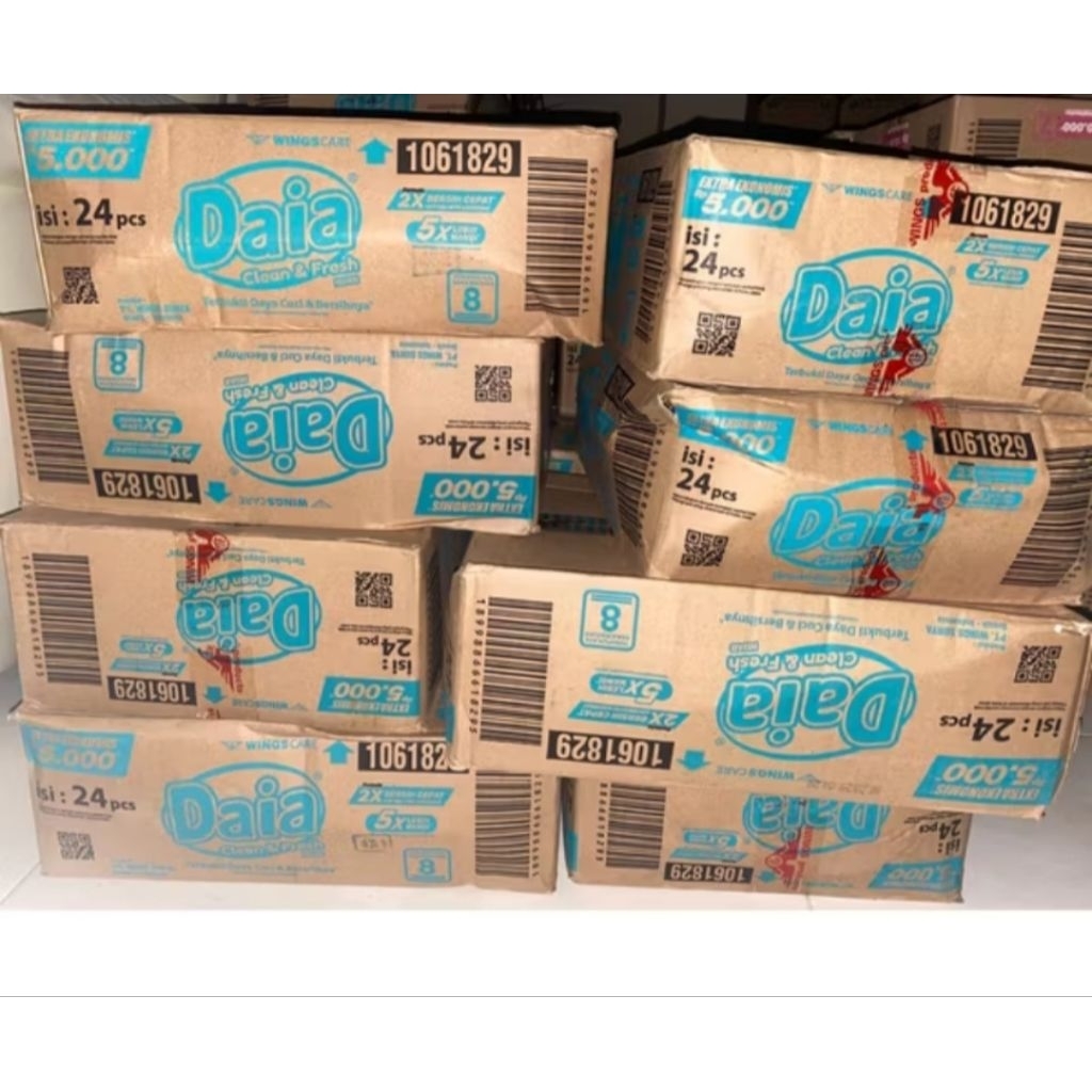 daia powder detergent 5000an 1 dus isi 24