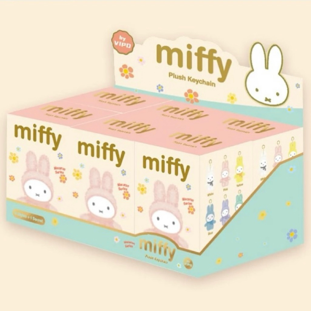 Vipo x Miffy Plush Blind orignal / Miffy Plush Macaron Series / Miffy Blind Box original