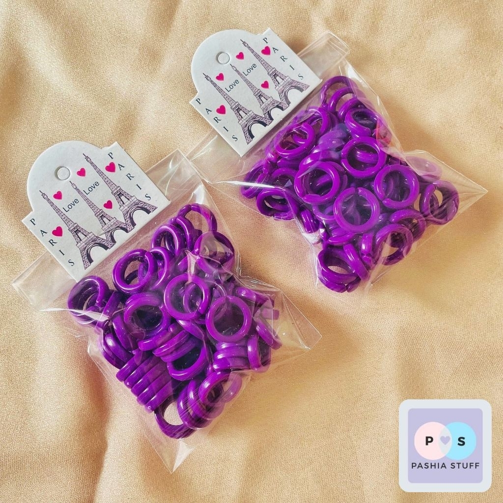 Rantai plastik bulat | bahan strap masker | bahan aksesoris