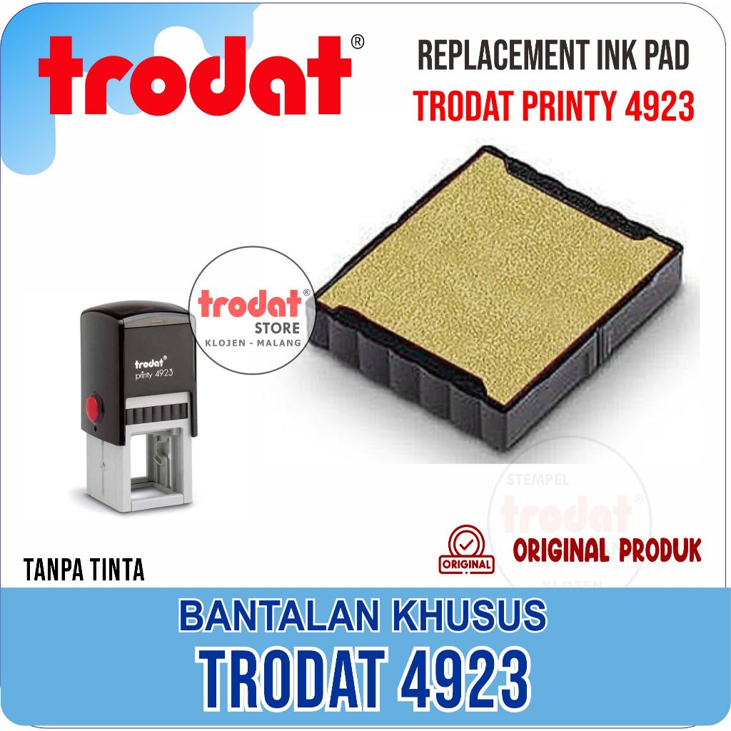 

Swop Pad trodat 4923 / ink-cartridges pad TRODAT/ Bantalan Khusus Stempel TRODAT