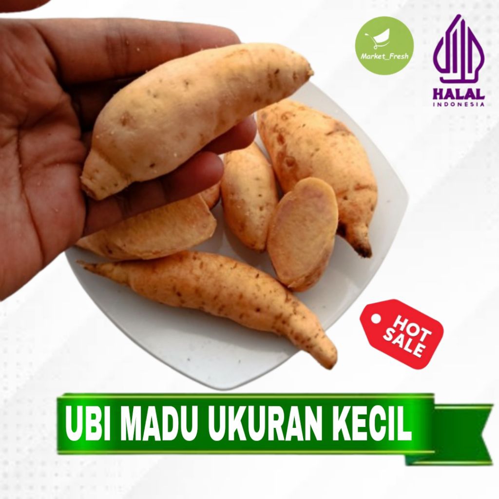 

Ubi Madu Cilembu Ukuran Kecil | 2Kg