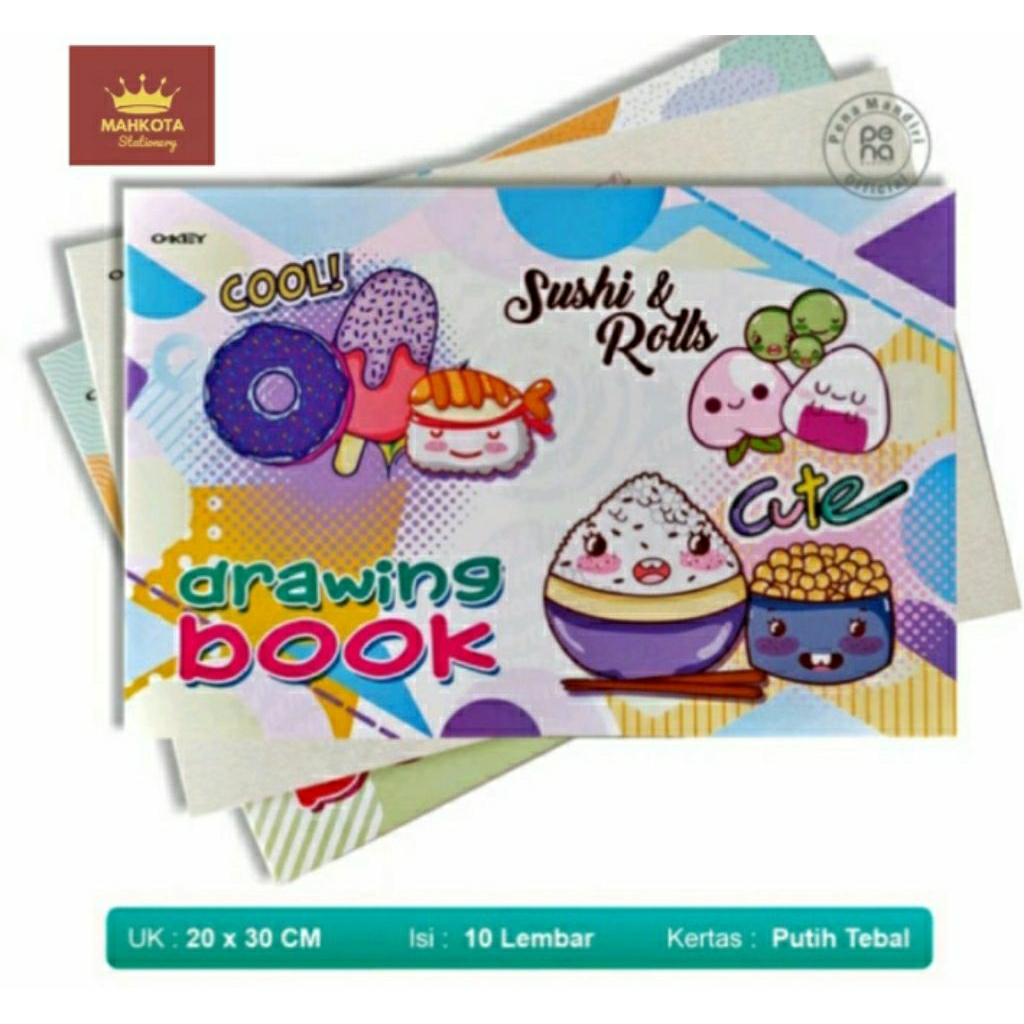 

Buku Gambar A4 Okey 1 Pack (5 Buku )