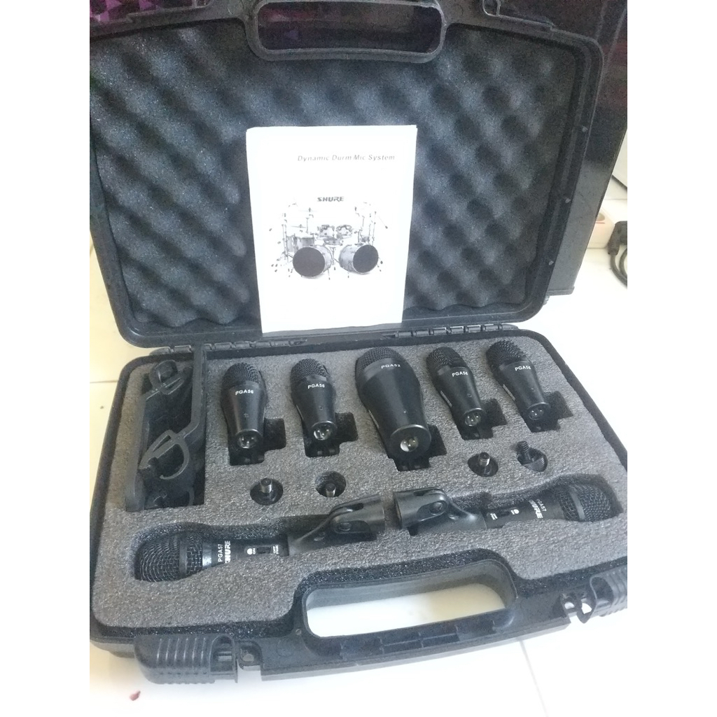 Mic shure PGA Kit 7 Mic Instrument