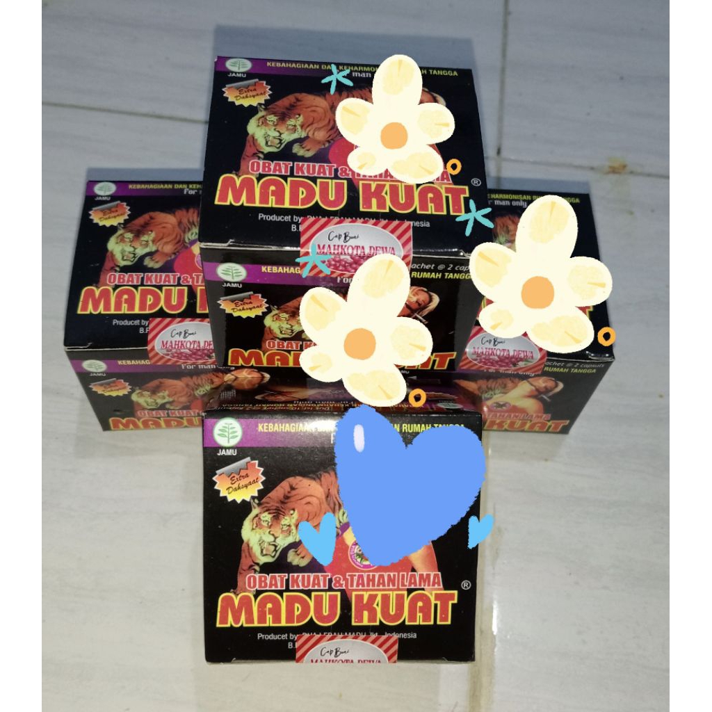 new herbal kapsul madu kuat isi 20 kapsul
