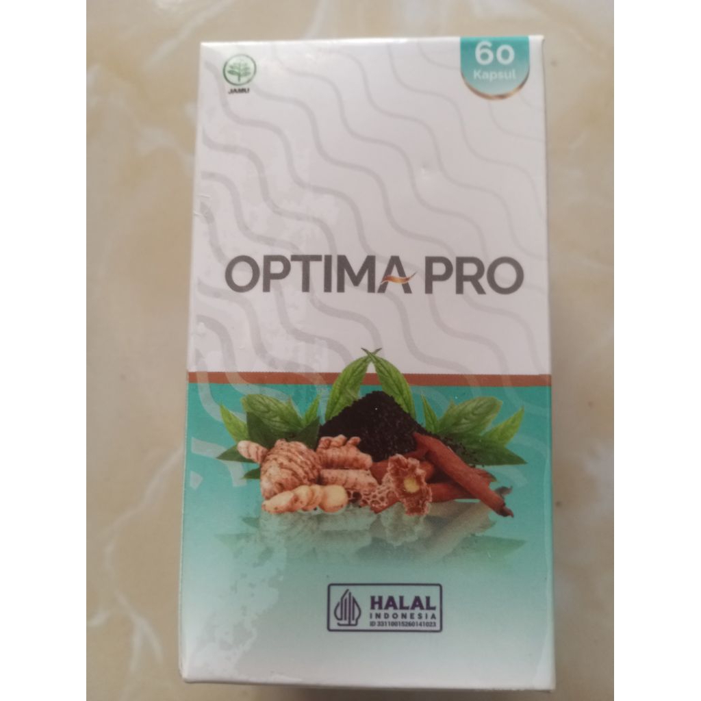 kapsul herbal optima pro 100% asli original