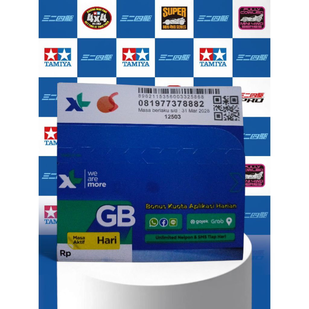 nomor cantik XL isi kuota 9.5gb 45hari 77 37 888 2