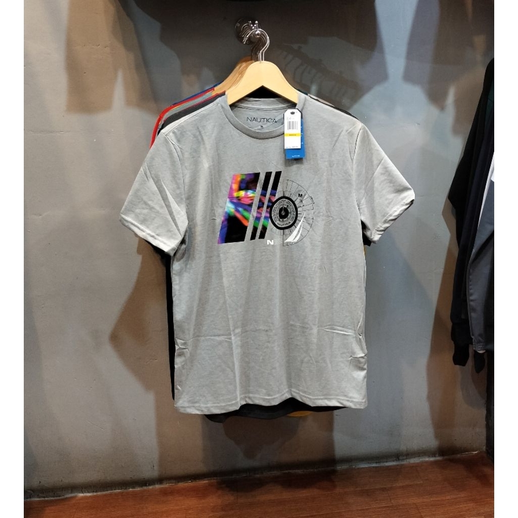 kaos Nautica Ogh Grey Htr original