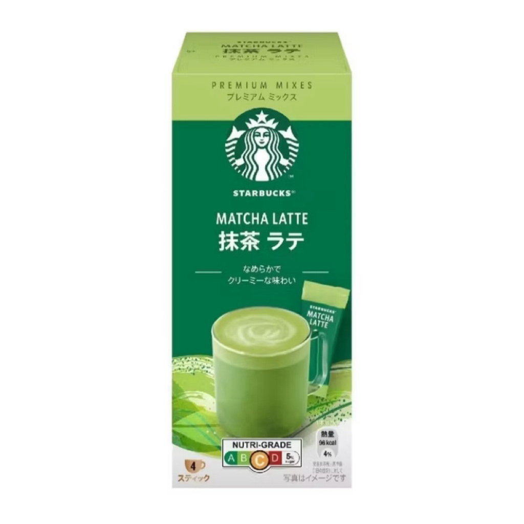 

Starbucks Matcha Latte Premium Coffee Mix 1 Box (4 Sachet)