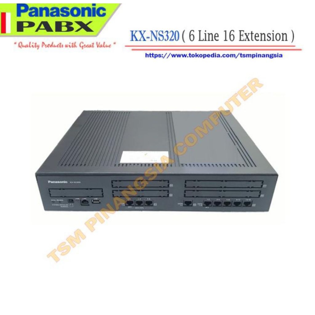 PABX Panasonic KX-NS300 Kap 6 Line 16 Extension