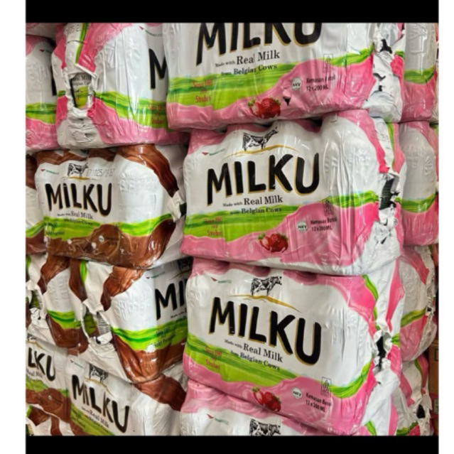 

milku stroberi / milku coklat / milku susu uht
