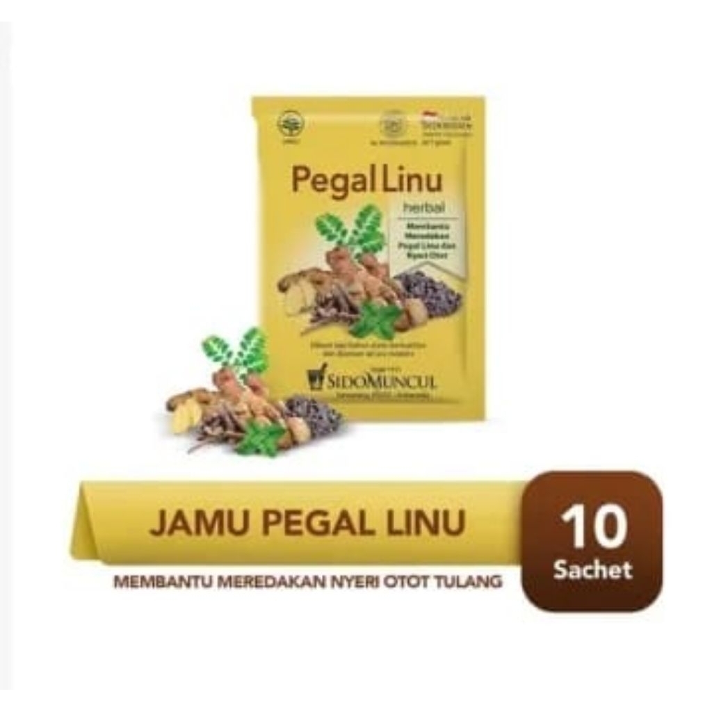 

Jamu pegel linu Sido muncul isi 10sachet