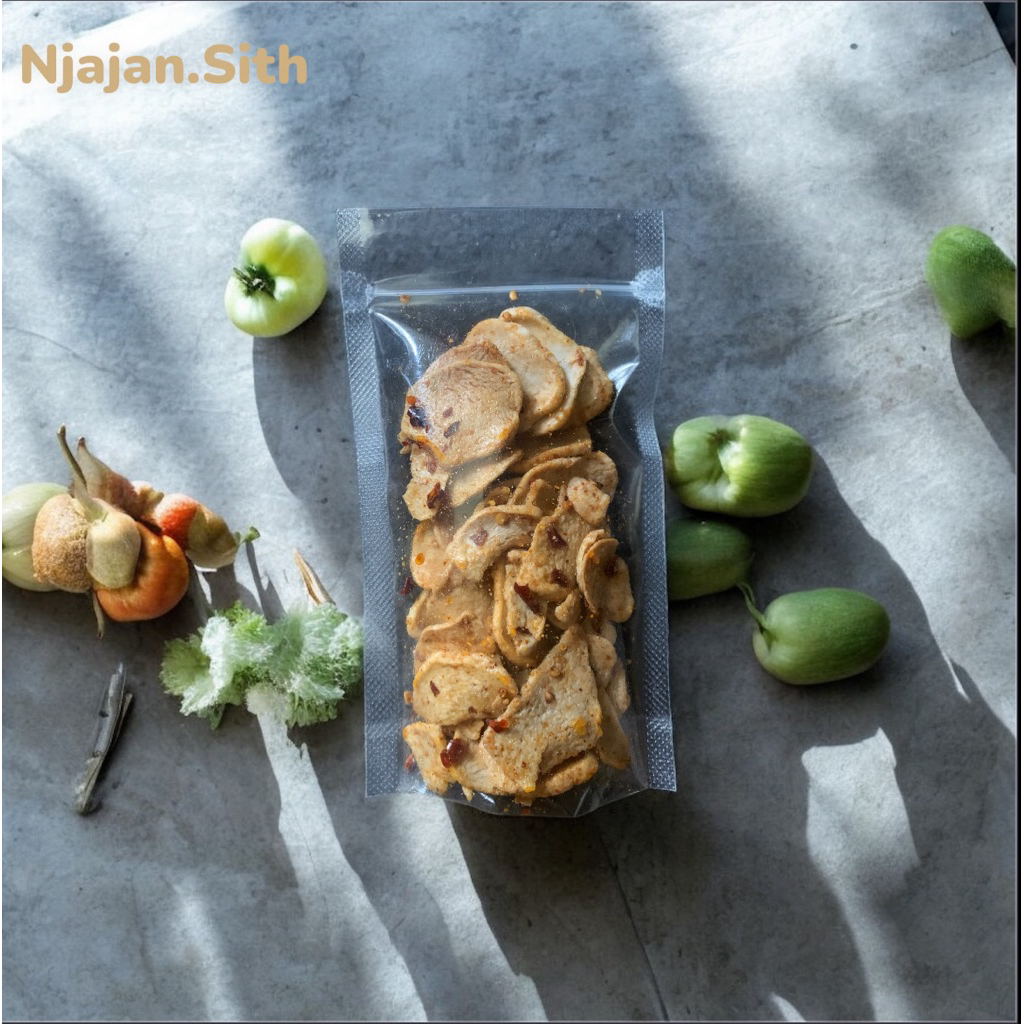 

Keripik Basreng Pedas Chilli Oil