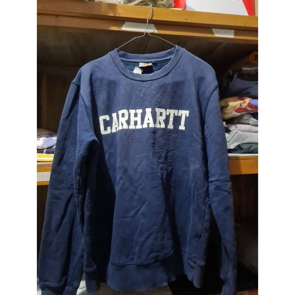 crewneck carhartt second, crewneck carhartt preloved