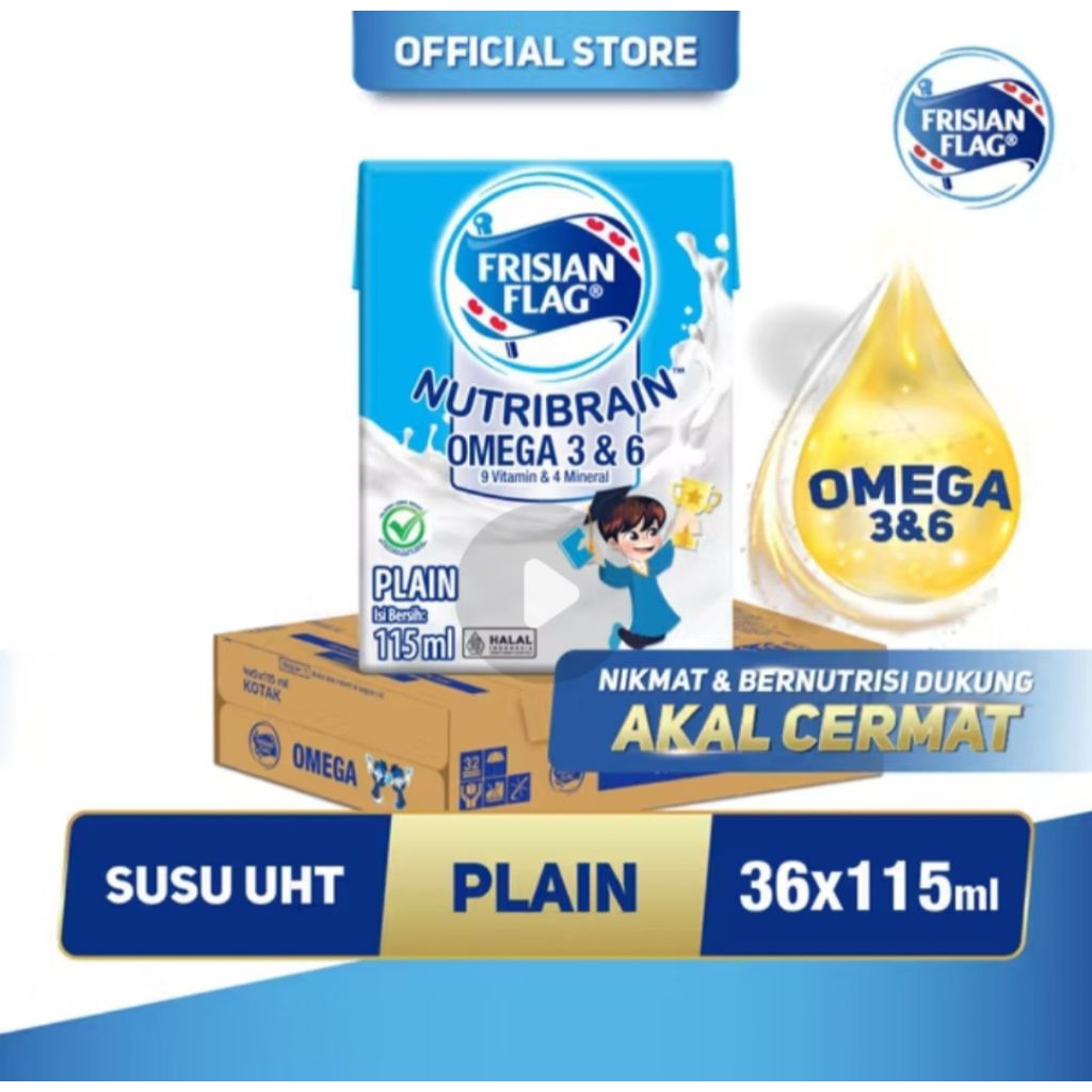 

FRISIAN FLAG UHT 115ML PLAIN ISI 36