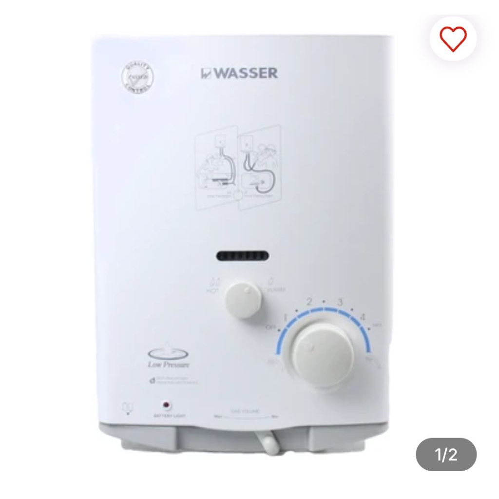 Wasser Water Heater Gas Lpg