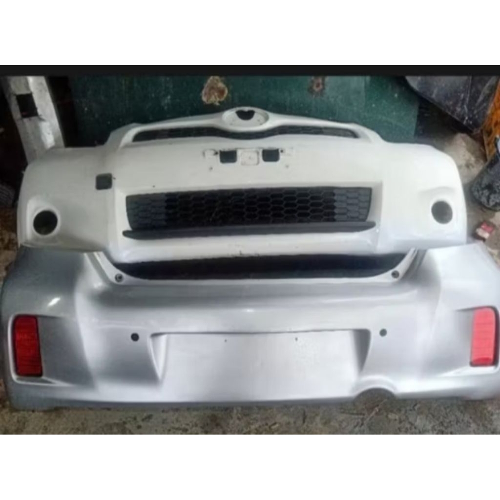 bemper depan belakang yaris 2012