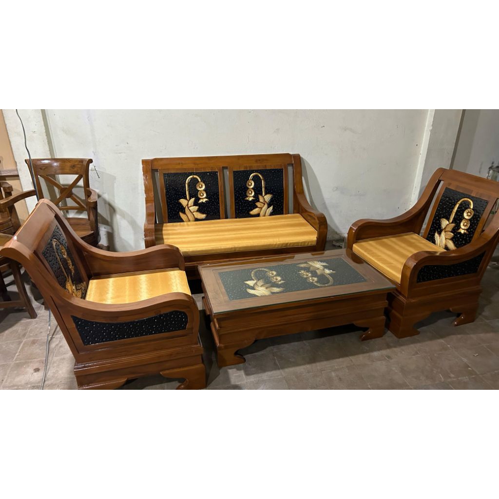 kursi tamu jati 2111 / kursi tamu minimalis jati/ kursi tamu ruang tengah