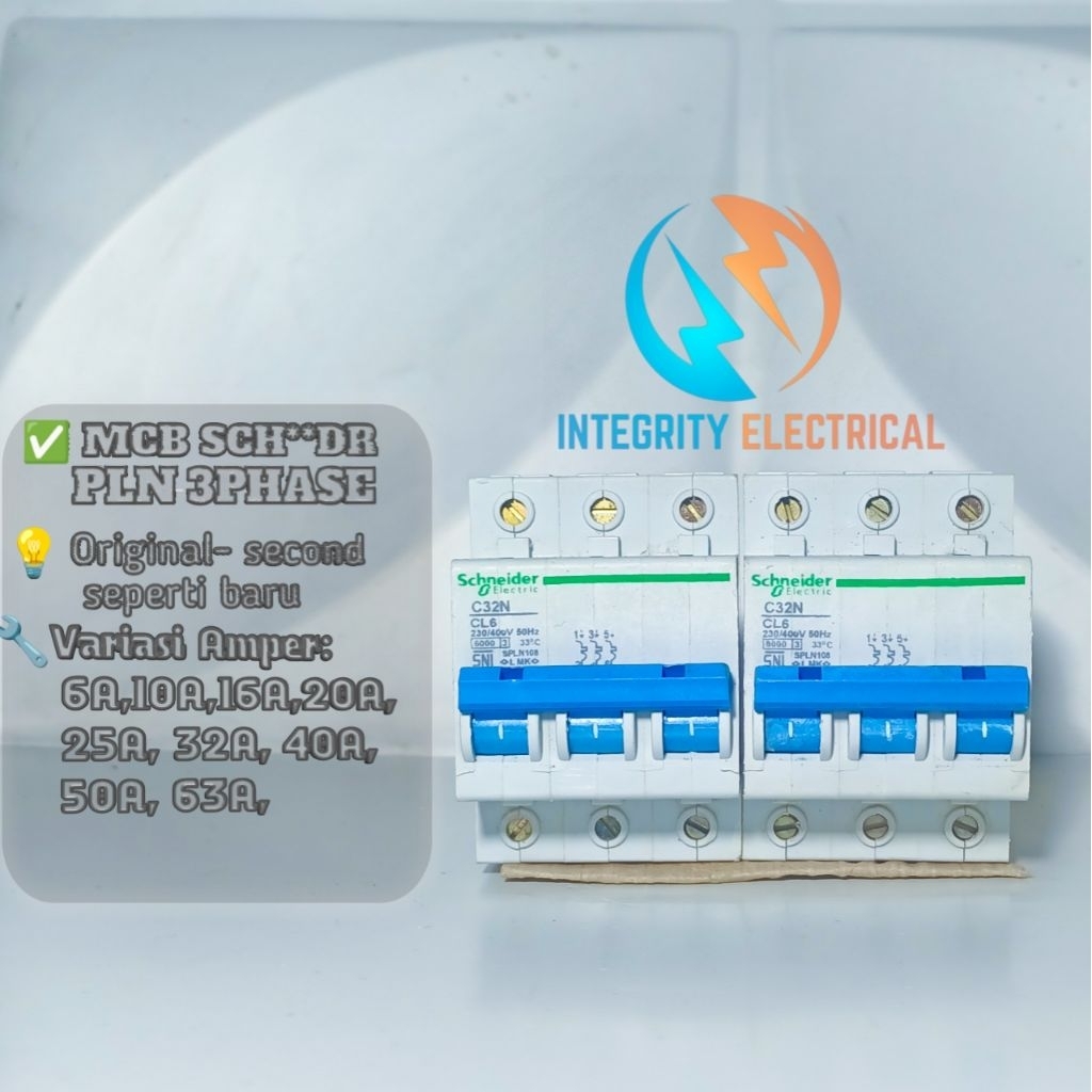 MCB PLN 3P ORIGINAL 6A-50A